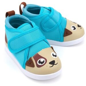 Ikiki Blue Dog Kids Squeak Toddler Sneakers V2. Size 6. Barely worn